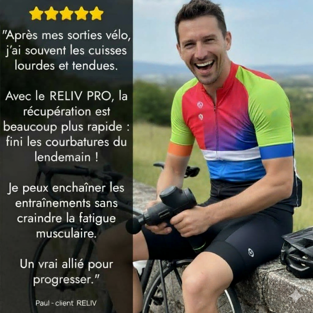 Pistolet de massage  Reliv Pro