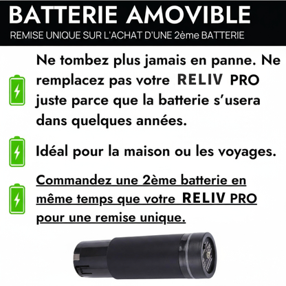 Pistolet de massage  Reliv Pro