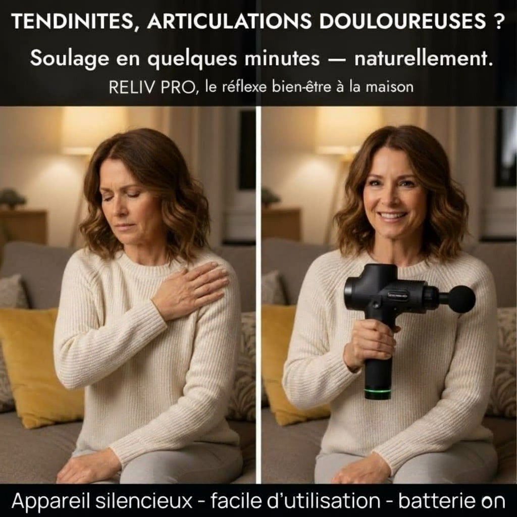 Pistolet de massage  Reliv Pro