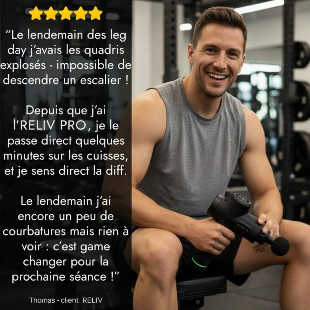 Pistolet de massage  Reliv Pro