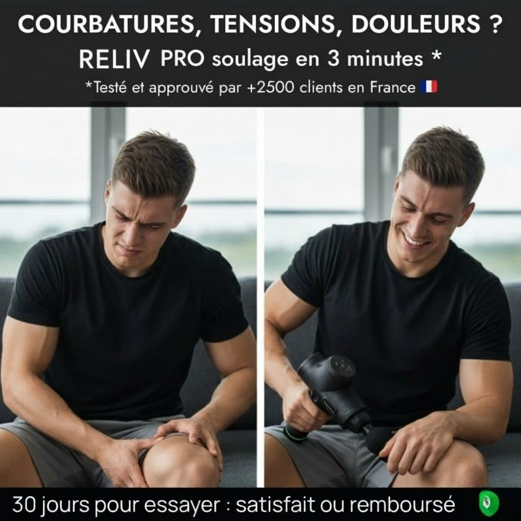 Pistolet de massage  Reliv Pro