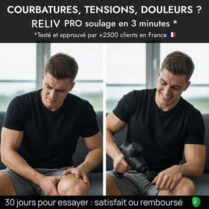 Pistolet de massage  Reliv Pro