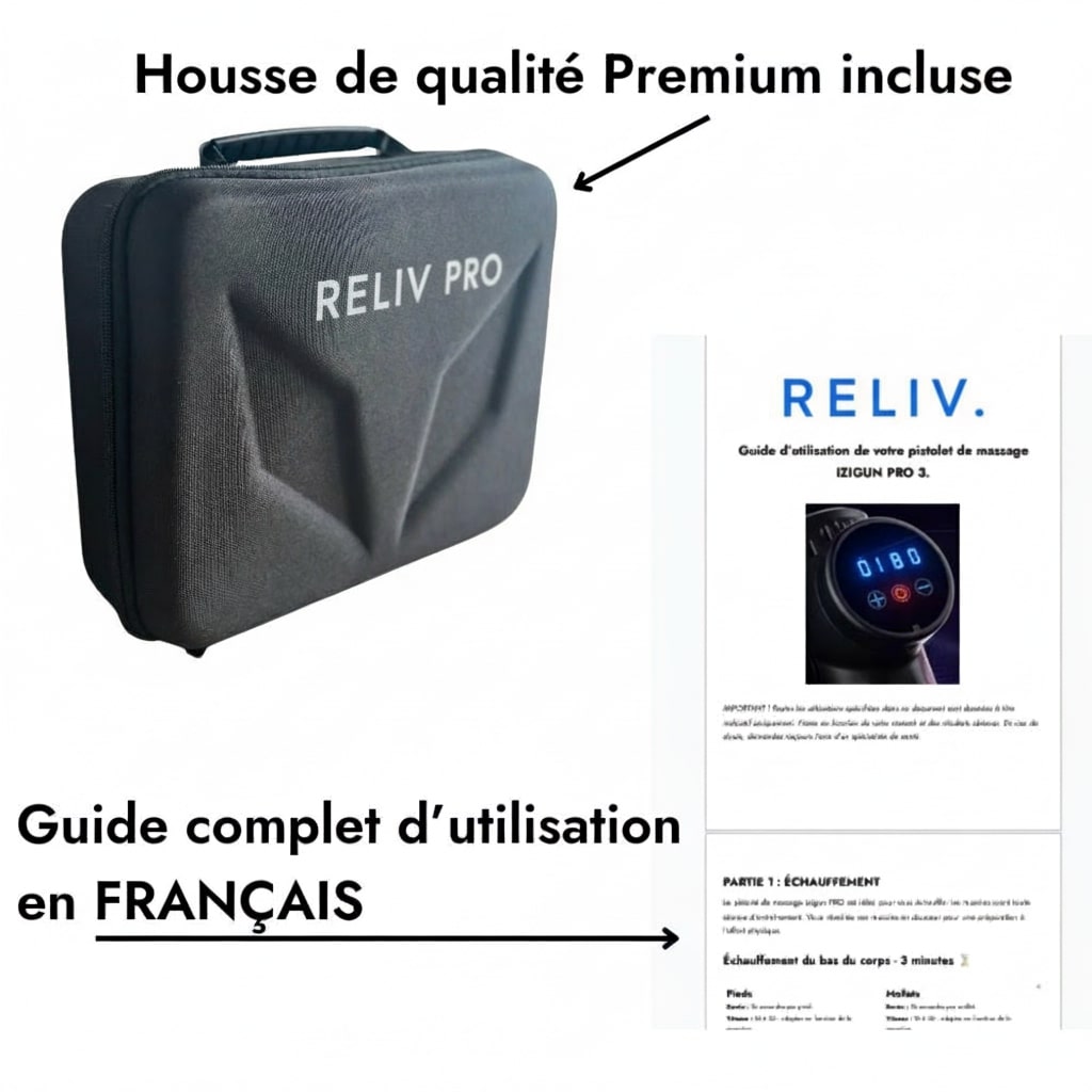 Pistolet de massage  Reliv Pro