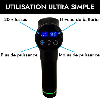 Pistolet de massage  Reliv Pro